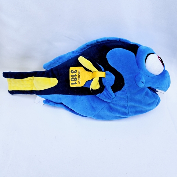 DISNEY STORE 17" Plush FINDING NEMO BLUE DORY FISH Stuffed Animal Toy - Picture 1 of 9